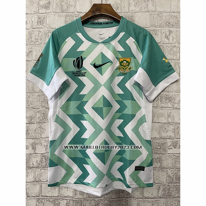 Maillot Afrique Du Sud Rugby 2023 World Cup Exterieur